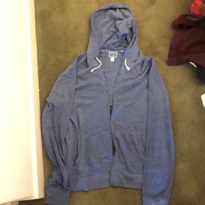 J. Crew Men’s Vintage Fleece zip up Hoodie L